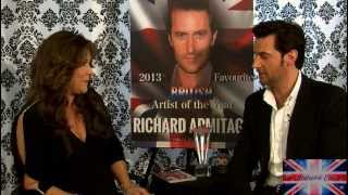 Richard Armitage INTERVIEW Part ONE The Hobbit and More with Marlise Boland [upl. by Nurat]