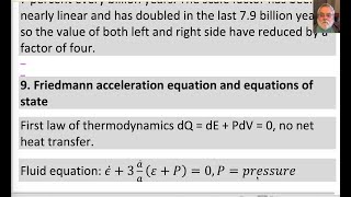 9 Friedmann acceleration equation and equations of state [upl. by Hylton]