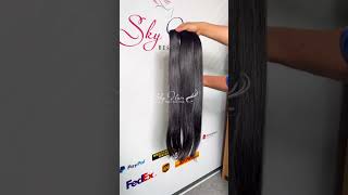 Let Sky Hair create the perfect silky straight hairstyle for you Book your appointment today [upl. by Anitnelav440]