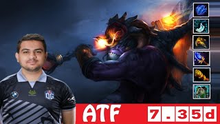 DOTA 2 ATF the SLARDAR OFFLANE 735d [upl. by Liuqnoj]