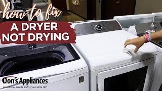 Why is My Dryer Not Drying  Try These Quick Tips [upl. by Orna386]