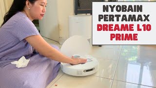 REVIEW ROBOT VAKUM DREAME L10 PRIME PLUS DAN MINUSNYA [upl. by Dudden]