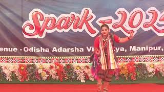 FOLK DANCE SOLO jaiphula  SPARK 2024  spark OAVManipur  DISTRICT LEVEL FOUNDATION DAY [upl. by Harry]