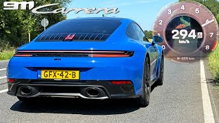 2025 Porsche 9922 CARRERA  0100 100200 TOP SPEED POV amp SOUND [upl. by Niledam]