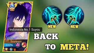 MY SUYOU FAVORITE BROKEN BUILD 2024 AUTO WIN SOLO RANKED  GLOBAL SUYOU BUILD amp EMBLEM MLBB [upl. by Hurleigh788]