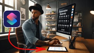 Automating Social Media Post With Shortcuts… [upl. by Llibyc]