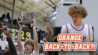 Olentangy Orange BODIES Reynoldsburg for BacktoBack Districts Full Game Highlights [upl. by Nelrsa923]