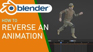 Blender Tutorial How To Reverse An Animation [upl. by Merrill570]