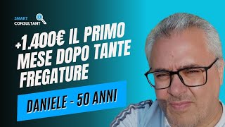 1400€ il primo mese con 2 ore di lavoro giornaliere Daniele  Smart Consultant [upl. by Tanya]