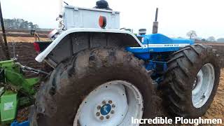 1970 Ford County 1124 Super Six 4WD 62 Litre 6Cyl Diesel Tractor 112 HP Dowdeswell Plough [upl. by Hennessy]