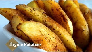 Crispy thyme potatoes [upl. by Dittman669]