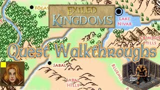 Exiled Kingdoms Quest Walkthrough  A Wild Mystery [upl. by Danie]