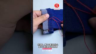 Revealing the secrets of steel needle trouser alteration techniques to double the effect [upl. by Oilla]