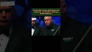 Electrifying long Shot By Higgins in Unibet British Open 2024snooker higginytshortsbritishopen [upl. by Slrahc]