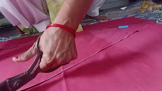 2 metre Mein salwar ki cuttinglike subscribe share [upl. by Eednyl]