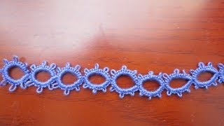 Needle Tatting Split Ring SR [upl. by Wiatt]