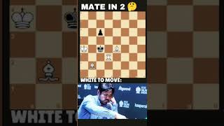 Mate in 2 chess chesspuzzle checkmate [upl. by Khichabia]