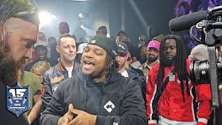 GEECHI GOTTI GOING BANANAS IN HIS TORONTO DEBUT VS HOLLOHAN AT KOTD BLACKOUT 8 [upl. by Morten]