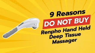 DONT BUY RENPHO Hand Held Deep Tissue Massager Before Watching THIS VIDEO 😱💔 [upl. by Dylan]