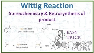 Wittig Reaction Mechanism Stereochemistry and Retrosynthesis [upl. by Carilla357]