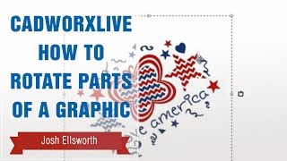 CadWorxLive How to Rotate Parts of a Graphic [upl. by Say298]