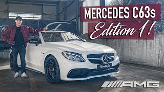 Mercedes AMG C63s Cabrio Edition 1 Cabrio Probefahrt  Vorstellung  Soundcheck [upl. by Ingeberg]