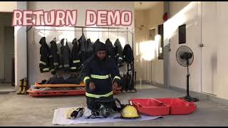 SKILLS ENHANCEMENT DONNING AND DOFFING OF SCBA [upl. by Sanez632]