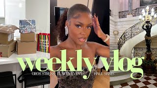 WEEKLY VLOG  GROS STRESS HAUL SKIMS LUXURY EVENTS SOIRÉE JEUX  WEEKLY VLOG [upl. by Abate]