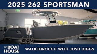 2025 262 Open Sportsman Center Console Walkthrough Video with Josh Diggs BoatHouseH2ocom [upl. by Vannie]