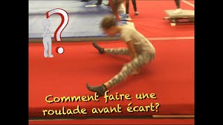 Tuto Gym  Sol N3  Roulade Avant Ecart [upl. by Odranoel]