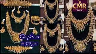 Complete bridal set in 320 gms  Gold Bridal Jewellery Designs  Nakshi Bridal set 🌟 [upl. by Kiona]