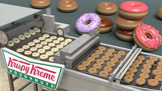 How does a Donut Machine work Krispy Kreme [upl. by Levitus]