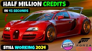 FORZA HORIZON 5 MONEY GLITCH HALF MILLION CREDITS IN JUST 45 SECONDS [upl. by Zeiger]