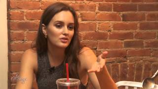 Water and Ice Cream Leighton Meester Reveals Her Beauty Secrets [upl. by Aieka307]