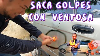 Reparar Abolladura de un Coche en Casa SACA GOLPES [upl. by Alleda693]