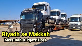 Riyadh se Makkah SaudiArabia Truck Driver [upl. by Georgiana]