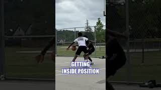 Inside Post Position In Basketball [upl. by Aduh106]