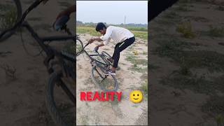 Pro noob Vs ✓ 💪 shortsfeed mtb stunt stuntperformer stuntbike ktm [upl. by Aivonas]