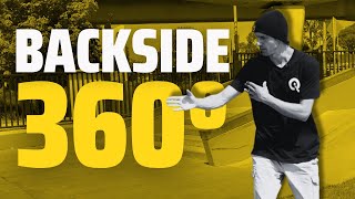 How to do Backside 360s on Flat Ground [upl. by Acimak37]