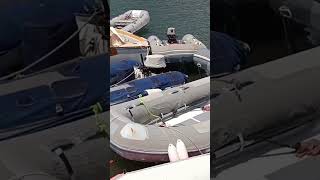 Dinghy parking during the Matavaa Festival in Nuku Hiva [upl. by Eitac]