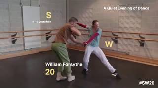 William Forsythe  A Quiet Evening of Dance  Rehearsal Trailer [upl. by Anaib89]