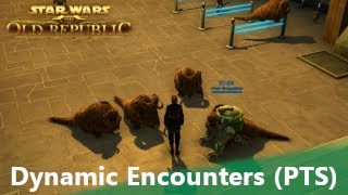 SWTOR The New Dynamic Encounters System Is Live on the PTS [upl. by Cacie605]