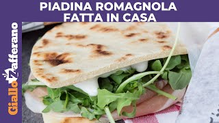 PIADINA ROMAGNOLA FATTA IN CASA [upl. by Ri158]