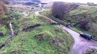 FULL HDCLAUGHTON ROPEWAYTHE LAST GRAVITY ROPEWAY IN UKAerial History [upl. by Sloane]