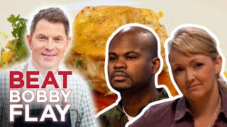 Beat Bobby Flay Crab Cakes Challenge  Full Episode Recap  S1 E8  Food Network [upl. by Baese]