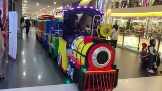 Naik Kereta api di Singkawang Grand Mall [upl. by Kenimod]