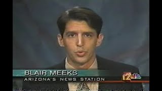 KPNX TV 12 News Tonight 10pm Phoenix September 16 1996 [upl. by Baerl]