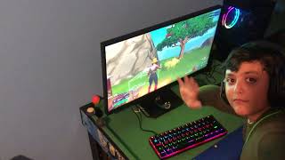 ASMR teclado mecânico switch blue conquer 30 Nplay e rato gamer Nplay AIM GAMING mouse portugal [upl. by Siri]