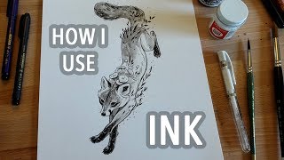 My INK Process  Inktober 2018 [upl. by Faso]