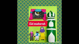 how to create eid scene from clayeidclayartmonabhaskar333ytshorscraft zone [upl. by Iaoh712]